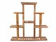 Koka puķu podu plaukts, statīvs, augu stends, 5 līmeņu | Wooden Flower Shelf Stand