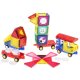 Magnētiskie Rotaļu Celtniecības Bloki Kluči Konstruktors 3D Puzle 72 gab. | Magnetic Building Blocks Bricks Tiles...