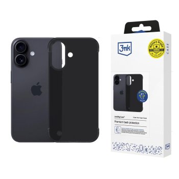 3mk Just20g Matt Case vāciņš Apple iPhone 16 Plus Matte Black