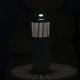 Hifuture Wedge Bluetooth Speaker with Reading Lamp, Silver/White