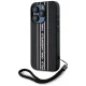 Чехол Karl Lagerfeld для iPhone 15 Pro Max Saffiano Athleisure Stripes Cord, розовый