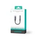 Joyroom SY-C01 USB-C uz 3.5mm un USB-C DAC adapteris 60W, Melns
