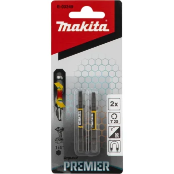 Торсионные биты Makita Impact Premier T20 50 мм, 2 шт. (E-03349)