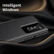 Samsung Galaxy Z Fold 4 (SM-F936) Leather Cover with View Window Card Slot Case, Black | Чехол Обложка...
