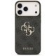 Guess 4G Big 4G Classic Logo Phone Case Cover iPhone 17 Pro Max - Black and Gold