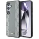 DKNY ādas vāciņš Checkered Pattern MagSafe priekš Samsung Galaxy S25 taupe