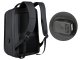 Anti-Theft Hard Shell Business Laptop Backpack with USB & Lock, Black