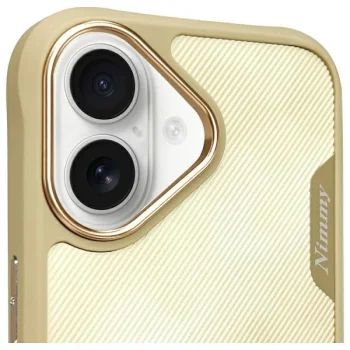 Чехол Nimmy Big Eyed Pet 2.0 Cat для iPhone 16, Зеленый