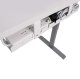 Cable organizer under desk top white