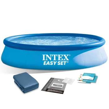 Наливной садовый бассейн Intex 28120 305 x 76 см с крышкой 2в1