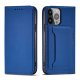 Apple iPhone 13 6.1\'\' Magnet Card Pouch Wallet Book Case Cover, Blue | Чехол для Телефона...