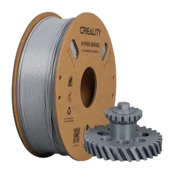 3D printera kvēldiegs Creality Hyper ABS 1.75mm 1kg, pelēks