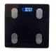 Analītiskie vannas istabas svari ar Bluetooth, 180kg, Melni