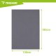 Быстросохнущее полотенце Trizand 180x100 см, серое