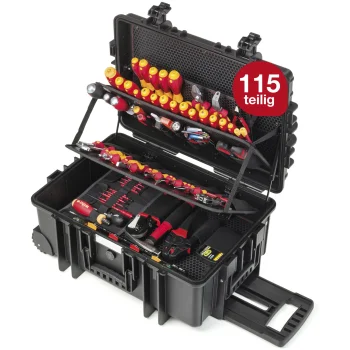 Wiha Electrician's Competence XXL II Tool Set in Case, 115 pcs