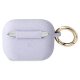 Guess Чехол для AirPods Pro Силиконовый Glitter Фиолетовый