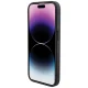 BMW iPhone 15 Pro Case Stamped Tricolor Stripe, Black