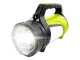Rechargeable LED Searchlight with Powerbank Function, Black/Green