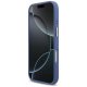 Чехол Guess 4G Strass Logo MagSafe для iPhone 17 - синий