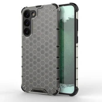 Гибридный защитный чехол для Samsung Galaxy S23+ Honeycomb, черный