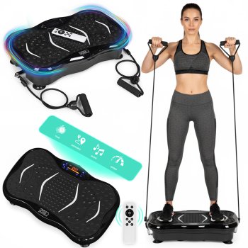 Виброплатформа антицеллюлитный массажер с эспандерами и...