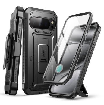Supcase Unicorn Beetle Pro telefona vāciņš maciņs Google Pixel 10 / 10 Pro tālrunim - Melns | Phone Case Cover