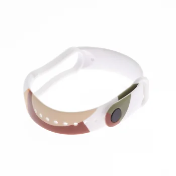 Силиконовый ремешок для Xiaomi Mi Band 5 / 6, камуфляж (Узор 4)