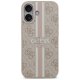 Guess 4G Printed Stripes MagSafe Phone Case Cover iPhone 17 - Pink