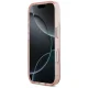 Guess IML Gradient Triangle Logo MagSafe vāciņš Apple iPhone 17 Pro, Rozā