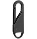 Zipper Pull Replacement Tab for Quick Repair, Black