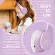 Беспроводные детские наушники PowerLocus P2 Kids, фиолетовые/белые