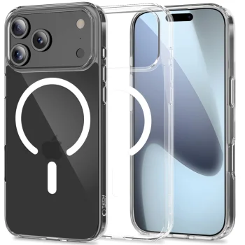 Tech-Protect iPhone 17 Pro vāciņš FlexAir Hybrid MagSafe, caurspīdīgs