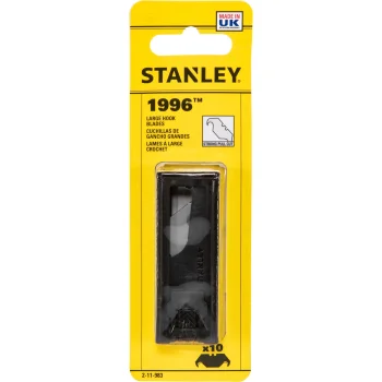 Крючкообразные лезвия Stanley 1996 50 мм, 10 шт., серебристый