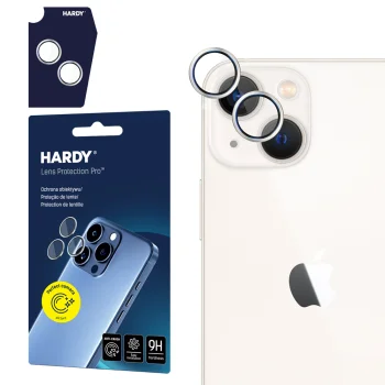 Защитное стекло камеры 3mk Lens Protection Pro для iPhone 13 / 13 Mini, серебристое
