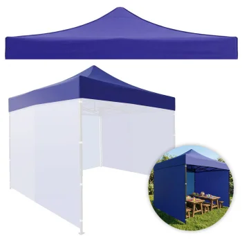 Сменный тент для садового шатра 3х3 м MultiGarden 420D PVC, синий
