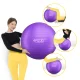 Гимнастический фитбол 4FIZJO Reh Ball 85 см с насосом, фиолетовый