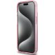 Karl Lagerfeld iPhone 15 Case Ring Stand Choupette Head MagSafe, Pink