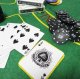 Pokera komplekts ar 500 žetoniem (ar nomināliem) kastītē | Poker Texas Hold’em Game Set