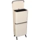 Atkritumu šķirošanas tvertne Brabantia SortUp Hi 20+25L, Soft Beige