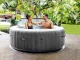 Intex 28440-Z PureSpa piepūšamais SPA baseins ar hidromasāžu, 4 personām, 196x71 cm