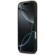 Чехол Guess 4G Flowers Print MagSafe для iPhone 17 Pro Max - черный