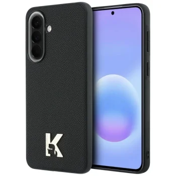 Karl Lagerfeld Karl Head Logo vāciņš Samsung Galaxy A37 5G, melns