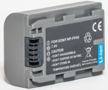 Extra Digital Sony NP-FP50 kameras akumulators, 680mAh