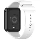 Силиконовый ремешок Telcon для Mi Band 8 Pro / M8 Pro, белый