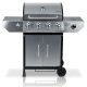 Berdsen Bd-896 Gas Grill with Cast Iron Grate and Lid, 4+1 Burners
