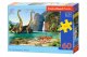 CASTORLAND Puzle Mīkla \"Dinozauru pasaule\" Bērniem, 60 gab l Jigsaw Puzzle