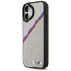 BMW iPhone 17 vāciņš M Tricolor Metal Logo MagSafe, pelēks