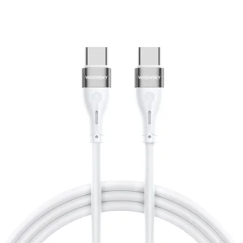 Кабель Wozinsky WSTCC2 USB-C на USB-C PD 65W 2 м белый