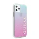 Чехол Guess для iPhone 11 Pro Glitter Gradient, розово-синий