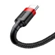 Baseus 50cm 3A USB-C Type C Data Charging Cable (Black) - кабель для зарядки for Samsung Huawei Xiaomi